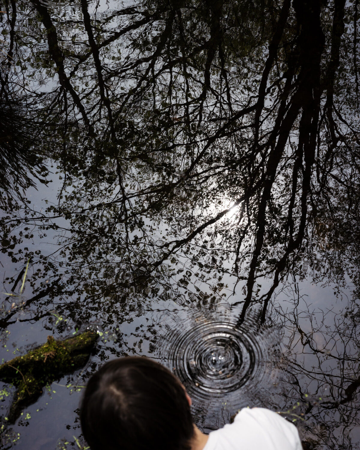 20 Minutes of Less—Skipping Rocks on the Lake (Photo by Anna and Jordan Rathkopf, May 14, 2022)